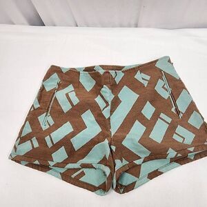 Plenty by Tracy Reede Geometric Jacquard Simple Short Size 2